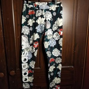 Floral leggings